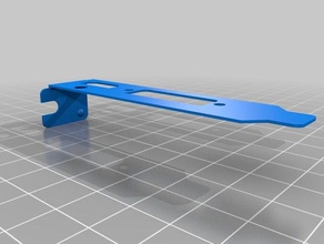 low profile gpu bracket computer 3d print model - Mito3D