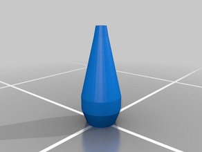 Wein-Flaschen-vase Dekor Flasche Halter vase 3d print model - Mito3D