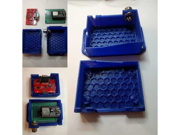obd-ii interface esp32 housing box automotive 3D print model - Mito3D