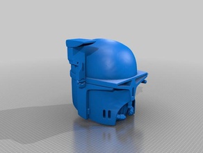 swtor bounty hunter arkanian helmet 3d printer accessories 3d print model - Mito3D