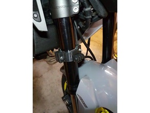 actioncam holder bike sport & outdoors action cam motorbike mt09 3d print model - Mito3D