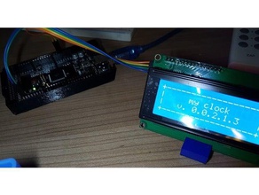 arduino display-Halter - Elektronik display 3d print model - Mito3D