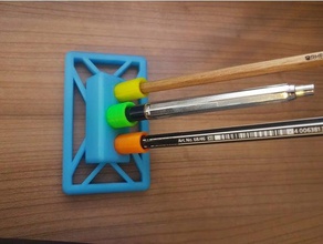 pen holder office pencil 3d print model - Mito3D