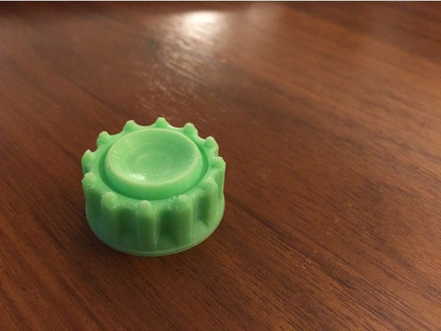 mp select mini concave dial 3d printer parts control knob malyan monoprice 3D print model - Mito3D