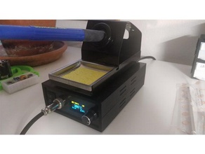 t12 solder iron box electronics hakko quicko 3d print model - Mito3D