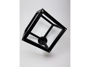 makerbeam cube holder organization 3d print model - Mito3D
