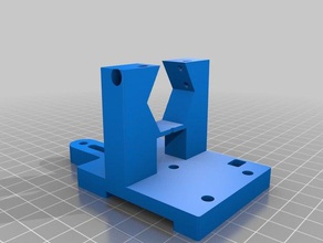 3en-1out hevo monte Impresora 3d de las piezas hipercubo evolución 3d print model - Mito3D