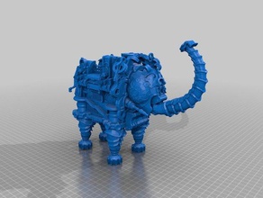 zelda - aliento salvaje bestia divina vah ruta las estructuras de edificios 3d print model - Mito3D