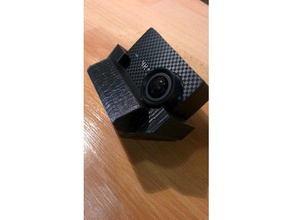 yi 4k multi angles support camera 3d print model - Mito3D