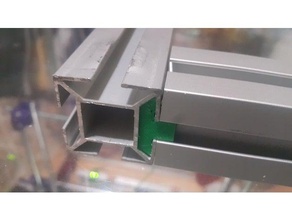 conector universal de perfil aluminio sistema 32 x mm Impresora 3d las piezas 32x32 el 3d print model - Mito3D