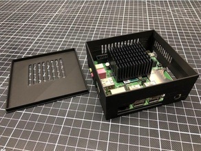gabinete de hardkernel odroid-x2+ equipo odroid odroid-x2 caso 3d print model - Mito3D