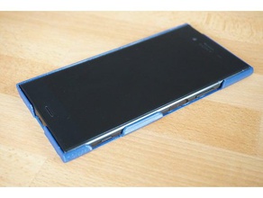 case sony xperia xz1 mobile phone 3d print model - Mito3D