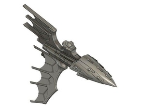 eldar cruiser 1 jouets & accessoires de jeux battlefleet gothic bfg 3d print model - Mito3D