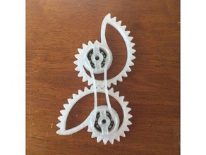 nautilus vites remix araçlar 608 rulman figet spinner maker seçin artı dişli petg 3d print model - Mito3D