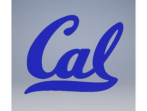 university california cal logo signs & logos america beaches college palm trees sand uc system ucb ucd ucr ucsd united states univeresity usa 3d print model - Mito3D