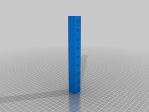 temperatura torre pla 220 - 180 A impressão 3d de testes 3d print model - Mito3D
