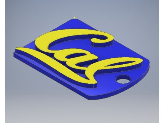 california Üniversitesi, berkeley Anahtarlık işaretler ve logolar cal logo cali hayat üniversite davis mühendislik ırvine anahtar zinciri merced riverside san diego santa barbara cruz okul uc francisco şimdiye kadar en sık deniz ucr benimsenen ucsd ucsf Amerika Birleşik Devletleri Üniversitesi 3D print model - Mito3D