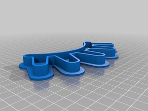 kirpik kurabiye kalıbı mutfak ve yemek çerez kesici lash 3d print model - Mito3D