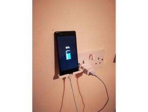 huawei carregador de parede da montagem telefone celular 3d print model - Mito3D