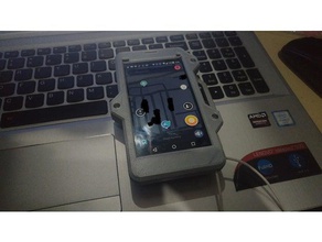 xperia z1 compact rigid case mobile phone sony 3d print model - Mito3D