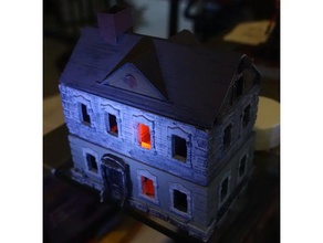 Miniatur-Haus modular aufgebaut Gebäude & Strukturen dnd Miniatur Haus der miniaturen Miniatur-Landschaft prop 3d print model - Mito3D