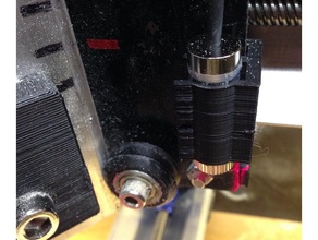 line laser diode holder sienci Mühle einen cnc-Fräser diy 3d print model - Mito3D