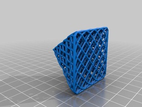 basic vergitterte Formen lernen cube Zylinder Gitter moffett Pyramide 3d print model - Mito3D