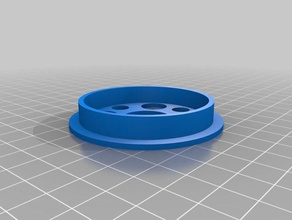 monoprice pla+ spool center 3d printer accessories filament holder select mini mpsm v1 v2 3d print model - Mito3D