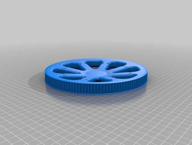 128 diş kasnak 5m htd diy 3D print model - Mito3D