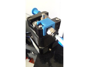 ptfe tube stop bowden setup anet a6 a8 3d printer accessories stopper 3d print model - Mito3D