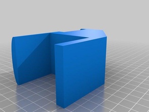 kallax support de casque ordinateur 3d print model - Mito3D