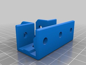 ad d-bot z ferrocarril 2020 perpendicular deslice el soporte Impresora 3d de las piezas corexy dbot openbuilds 3d print model - Mito3D