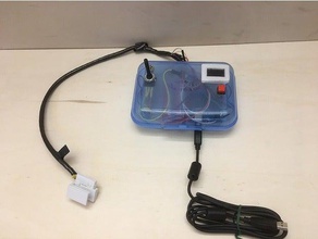 max30100 finger clip heart rate monitor arduino iot oxygenation po2 sensor 3d print model - Mito3D