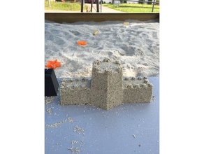 castello di sabbia giocattolo & accessori gioco divertente ragazzi la formazione muffa 3d print model - Mito3D