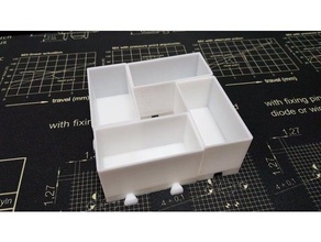 card box organization business 3d print model - Mito3D