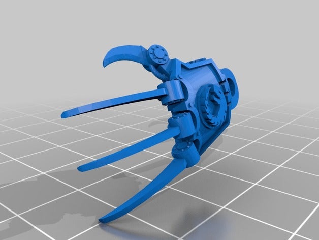 gsc armiger upgrades games 40k genestealer titan warhammer warhammer40k 3D print model - Mito3D