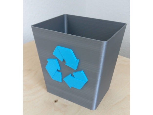 recycle bin windows 10 containers 3D print model - Mito3D