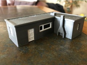 haus 7 bâtiments et structures 3d print model - Mito3D