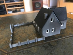 haus 8 bâtiments et structures 3d print model - Mito3D