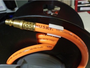 1 de 4 pouces tuyau d'air clip porte-outils & boîtes 3d print model - Mito3D