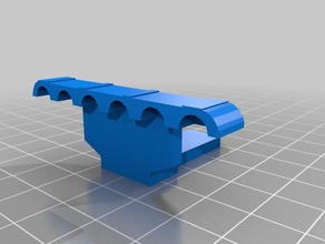 diente inferiore manilla puerta 3d print model - Mito3D