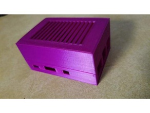raspberry pi case electronics hat 3d print model - Mito3D