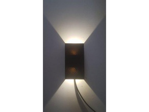 2w led up-down Licht Haushalt Lampe led-Lampen led-Licht led-Fassung 3d print model - Mito3D