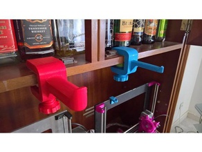clamp spool holder 3d printer accessories 3d print model - Mito3D