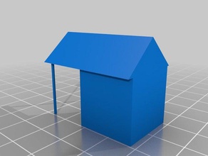 igreja de coisa em casa A impressão 3d 3d print model - Mito3D