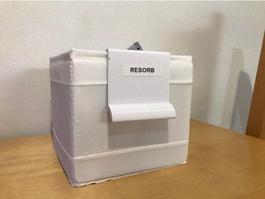ikea dymo label handle box organization office 3d print model - Mito3D