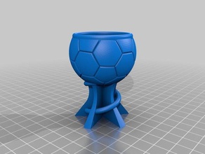 footbal shotglas 0 4cl Essen & trinken 3d print model - Mito3D