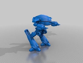 robocop ed-209 omni consumer products modello di robot combattimento droid da ed209 3d print model - Mito3D