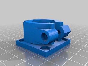 dc motor nema adaptörü 3d yazıcı ekstruder 3d print model - Mito3D
