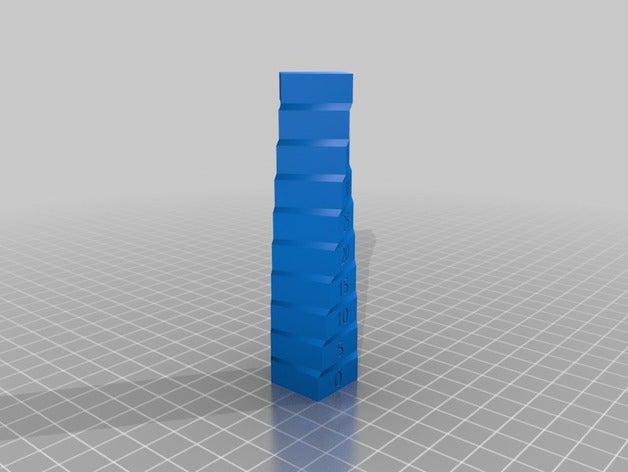 zumbido probar varias rotaciones La impresión en 3d de las pruebas 3D print model - Mito3D
